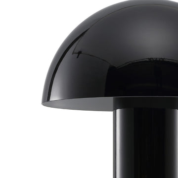 Boletus 10.75" Contemporary Bohemian Rechargeable/Cordless Iron Integrated LED Mushroom Table Lamp - JONATHAN Y